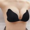 Women Breast Petals Invisible Bra Silicone Nipple Covers Push Up Invisible Bra Top Reusable Adhesive Tape Bra