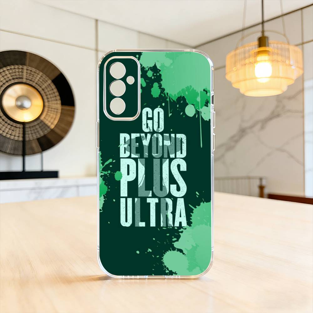 

My hero A-academia L-Izuku M-Midoriya Phone Case Transparent Silicone Soft For SamsungA10,12,20,21S,30,31,40,50,51,52,70,71 Samsung a714g