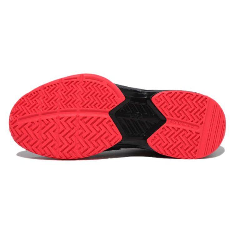 FILA Advantage T7 Low Top Tennis Shoes Unisex sneakers Black Red 1TM01884F_005