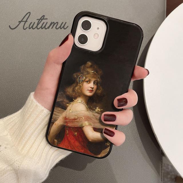 

Famous painting Adorable Phone Case for iPhone 17 Air 15 16 16e 11 12 13 14 Pro Max Plus Cover coque Fundas Shell iPhone 13