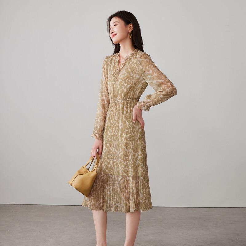 SOFSIL French Ombre V-Neck Midi Dress