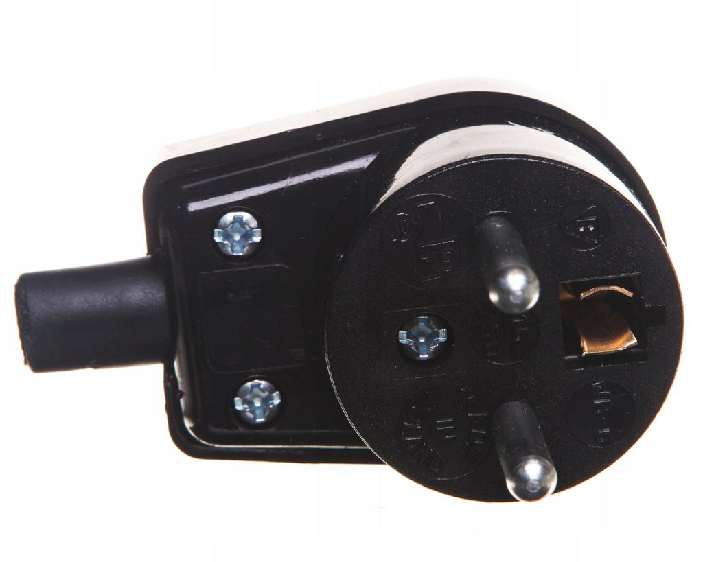 Angled Plug Elektro-Plast Nasielsk 16 A 250 V 1 Pc