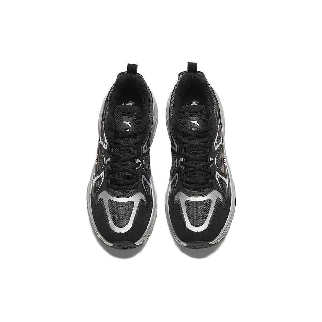 Neue Anta Engine Stoßdämpfer Mit Rutschfesten Und Abriebfesten Eigenschaften Low Top Freizeitschuhe Herren Schwarz Grau 112348863-1