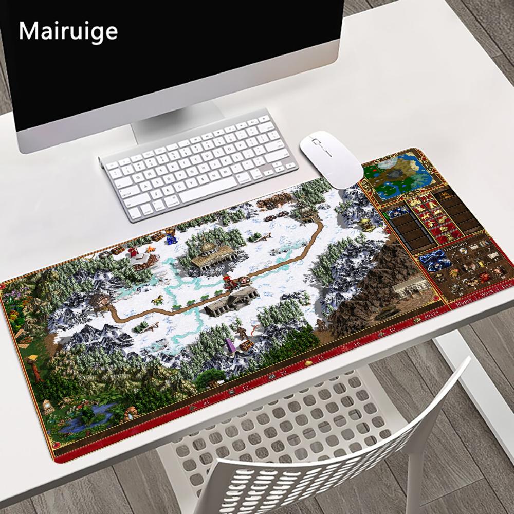 Mouse Mat Heroes of Might and Magic Mouse Pads Pc Accessories Gaming Mats Playmat Computer Decorating Office Decor Mousepads