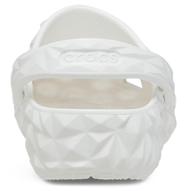 Crocs Classic Geometric Clog Sandals Unisex 'White'