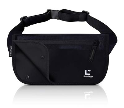 SECURIPO Security Unique Design with Smart Passport Skimming Water and by Includes Top 10 Common Travel Issues and Solutions with Black [Official]