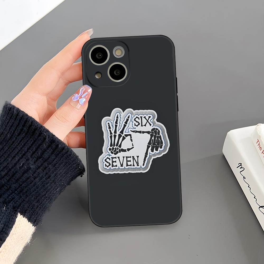 67 Six Seven Phone Case For Iphone 17 Air 15 Pro Max 14 Pro 16 Plus 12 13 11 Xr X Xs 8 7 Plus Back Cover