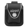 ZIPPO Lighter Leather Black LPLBK Case, Loop,