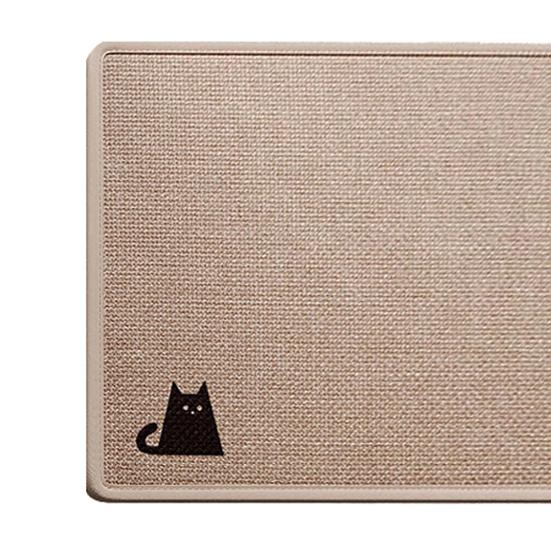 Entrance Door Mat, Absorbent Bathroom Mat, Linen Floor Rug, Anti-Slip Washable Door Mat for Home Kitchen Entryway