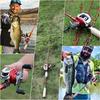 Baitcating Fishing Rod Reel Combos2.1m / 2.4m Rod z kołowrotkiem 18BB Outdoor Sports Fishing Set