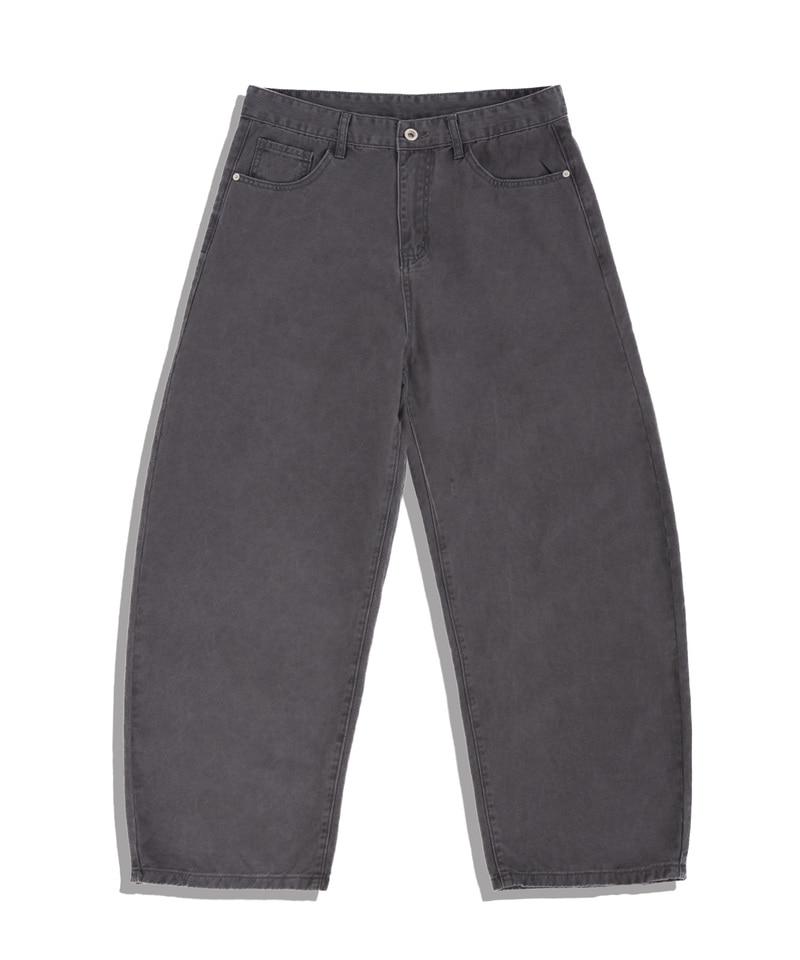 UNDEROFF Semi-Balloon Cotton Pants Khaki