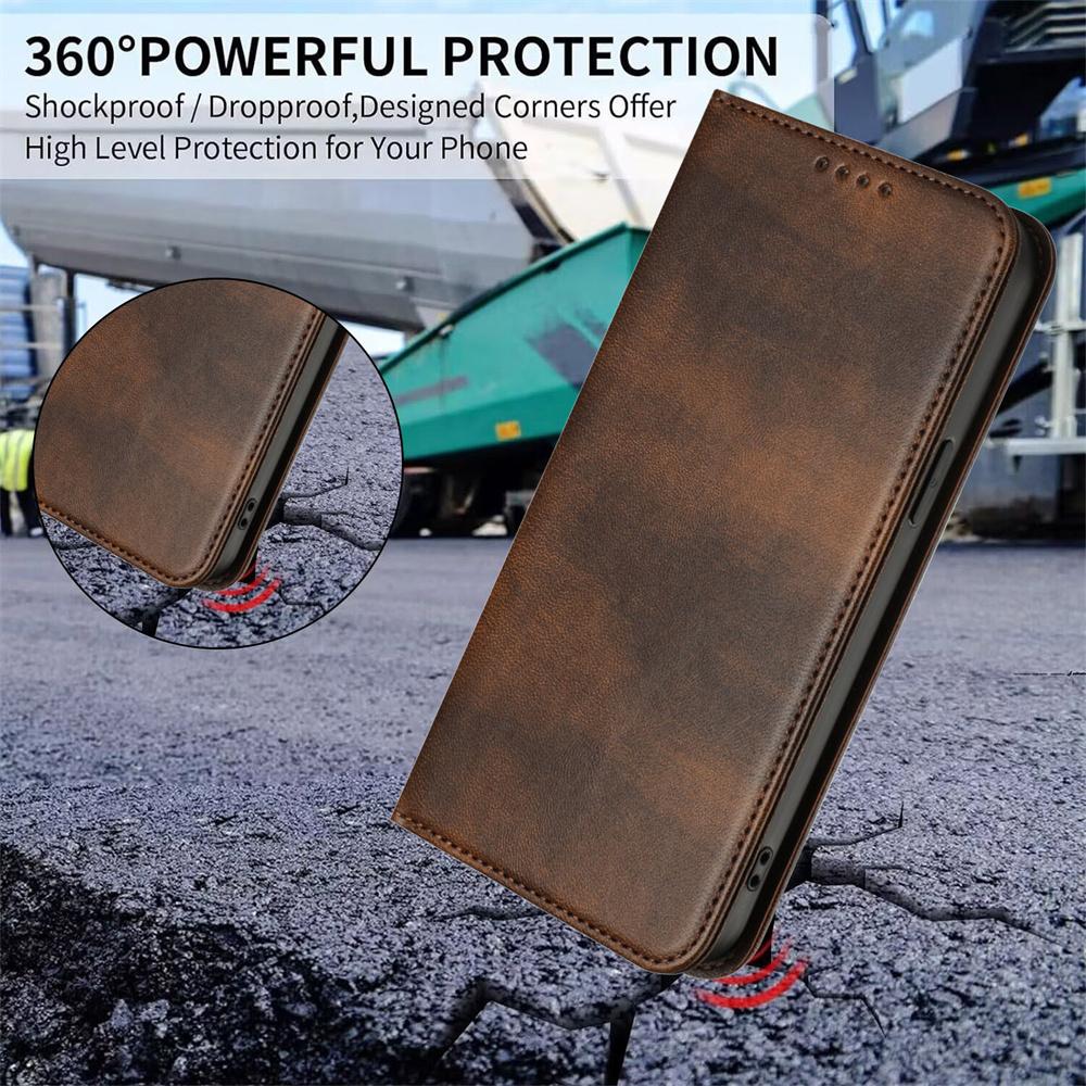 Wallet Flip Leather Case For Xiaomi 17 Pro Max 17 15 15T 14 Pro 13 14 17 Ultra 17 15T 15 14T 14 13Lite Magnetic Phone Back Cover