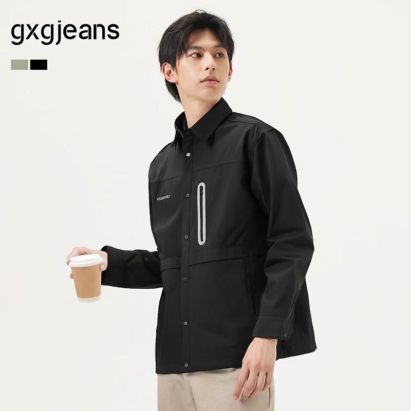 

Men s Pocket Design Workwear Long-Sleeve Shirt L