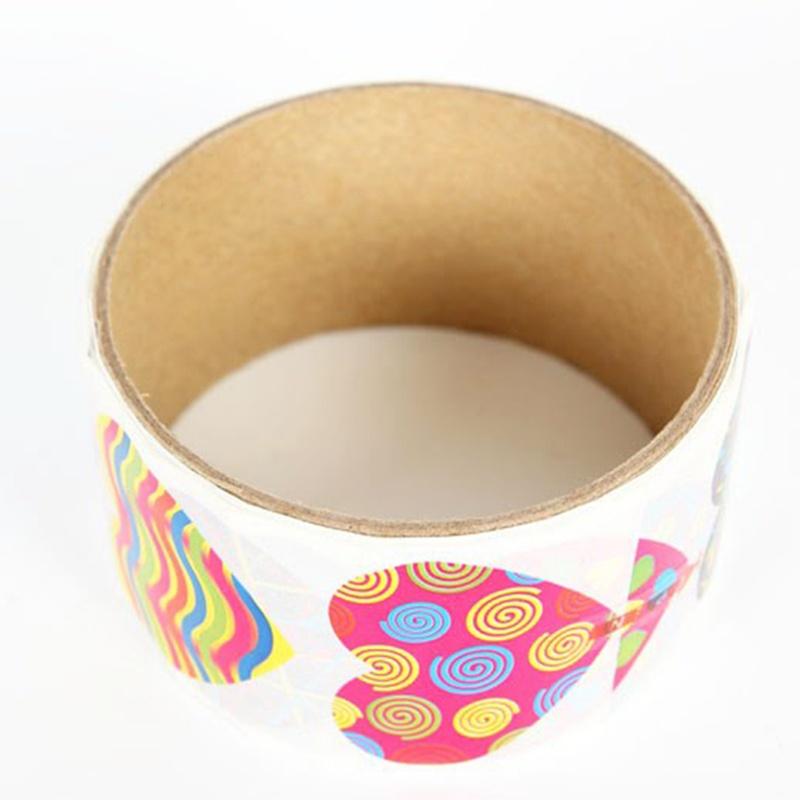 Fun Express Модні наклейки-ролики у формі серця (100 штук)