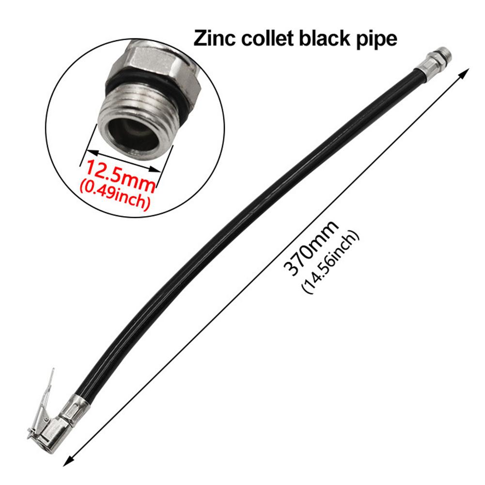 Надувная трубка 14,56 дюйма Взрывозащищенная Черная Синяя Резиновая трубка Black 12.5mm