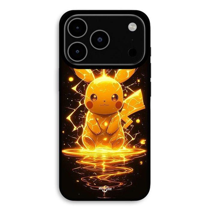 Coque Pour iPhone 17 Pro Max Pikachu Eclair Maniacase