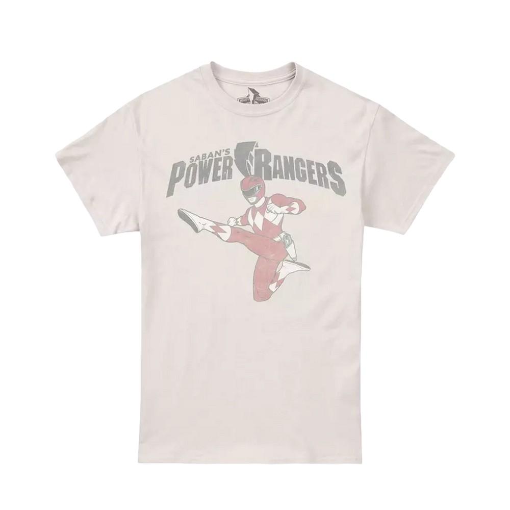 Power Rangers Mens Red Power Ranger T-Shirt