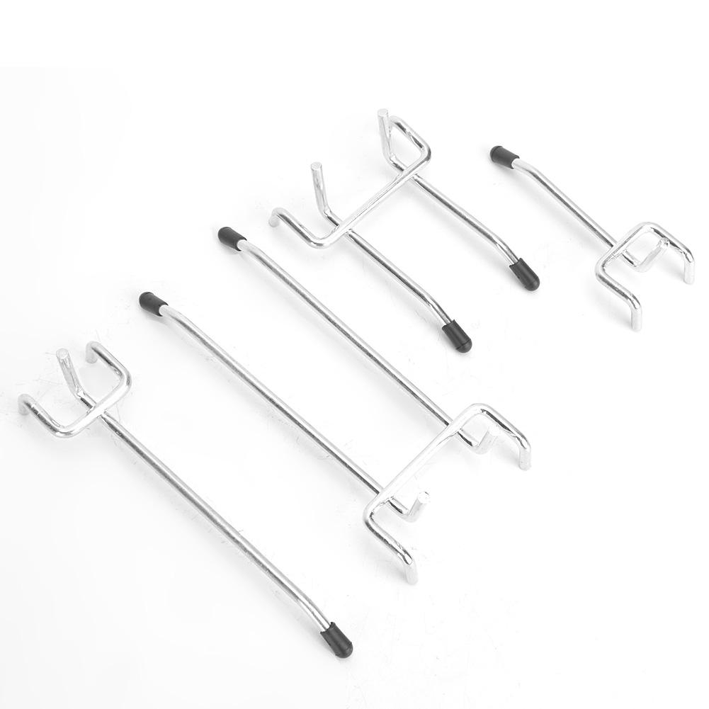 80 Pcs Hook Storage Pegboard Hook Set Tool Equipment Organization Tool for Storage