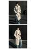 High Street Style Woolen Coat for Men and Women - Loose Mid-Length Korean Over-the-Knee Trench for Autumn/Winter