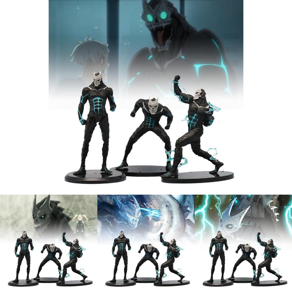 Incredible 20cm Pvc Monster 8 Figure Captivating Kaifuka In All Forms Unique Anime Model