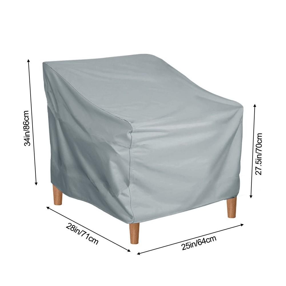 190T Waterproof Coated Dust Cover 1pcs Grey Stacking M