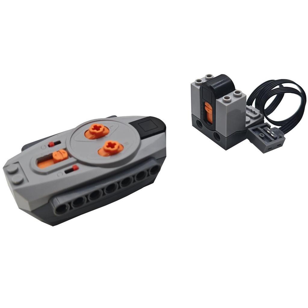 Compatible Lego Bricks: Remote-Control Motorized Toy Car for Educational DIY Assembly
