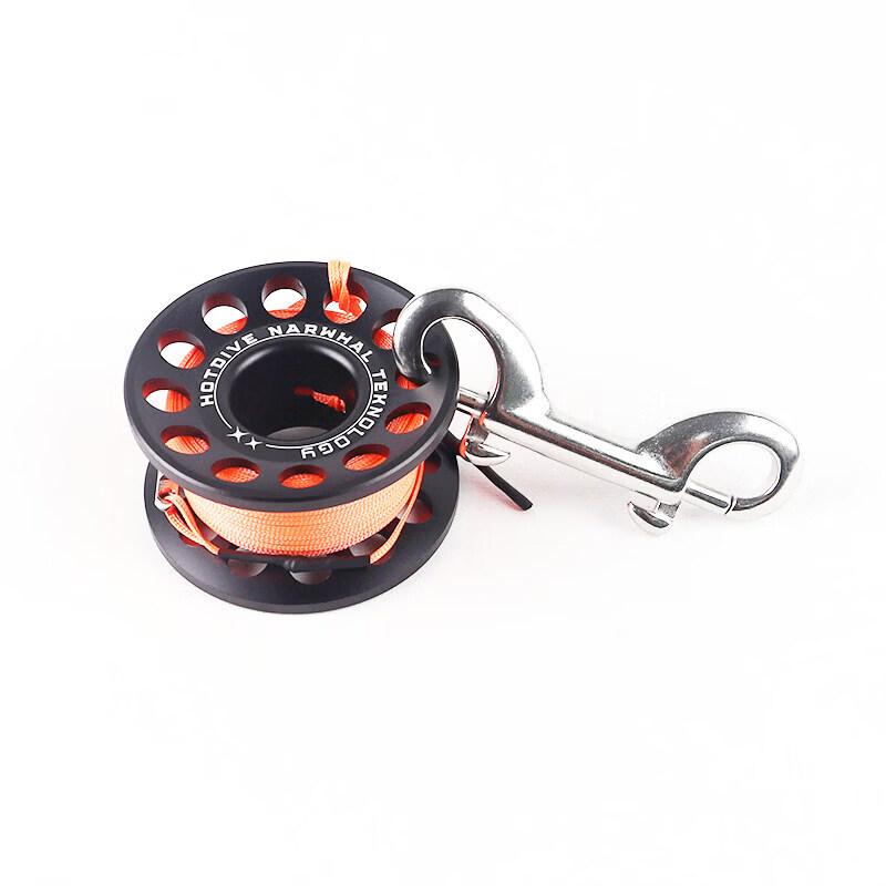 HOTDIVE 30m Aluminum Alloy Diving Line Reel