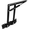 2 PCS Hydraulic Lift Top Coffee Table Frame Hardware - Gas Spring Hinges for Folding Desk Lifting Mechanism