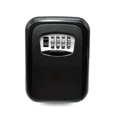 Key Storage Lock Box 4-Digit Combination Lock Box Wall Mounted Lock Box Key Safe Box Security Key