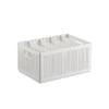 Closet Foldable Pants Storage Box Pure White Adjustable Dividers Rugged Divided Clothing Storage