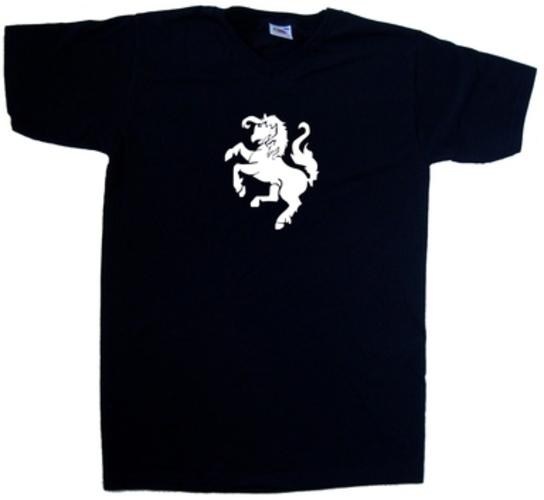 Raging Horse V-Neck T-Shirt