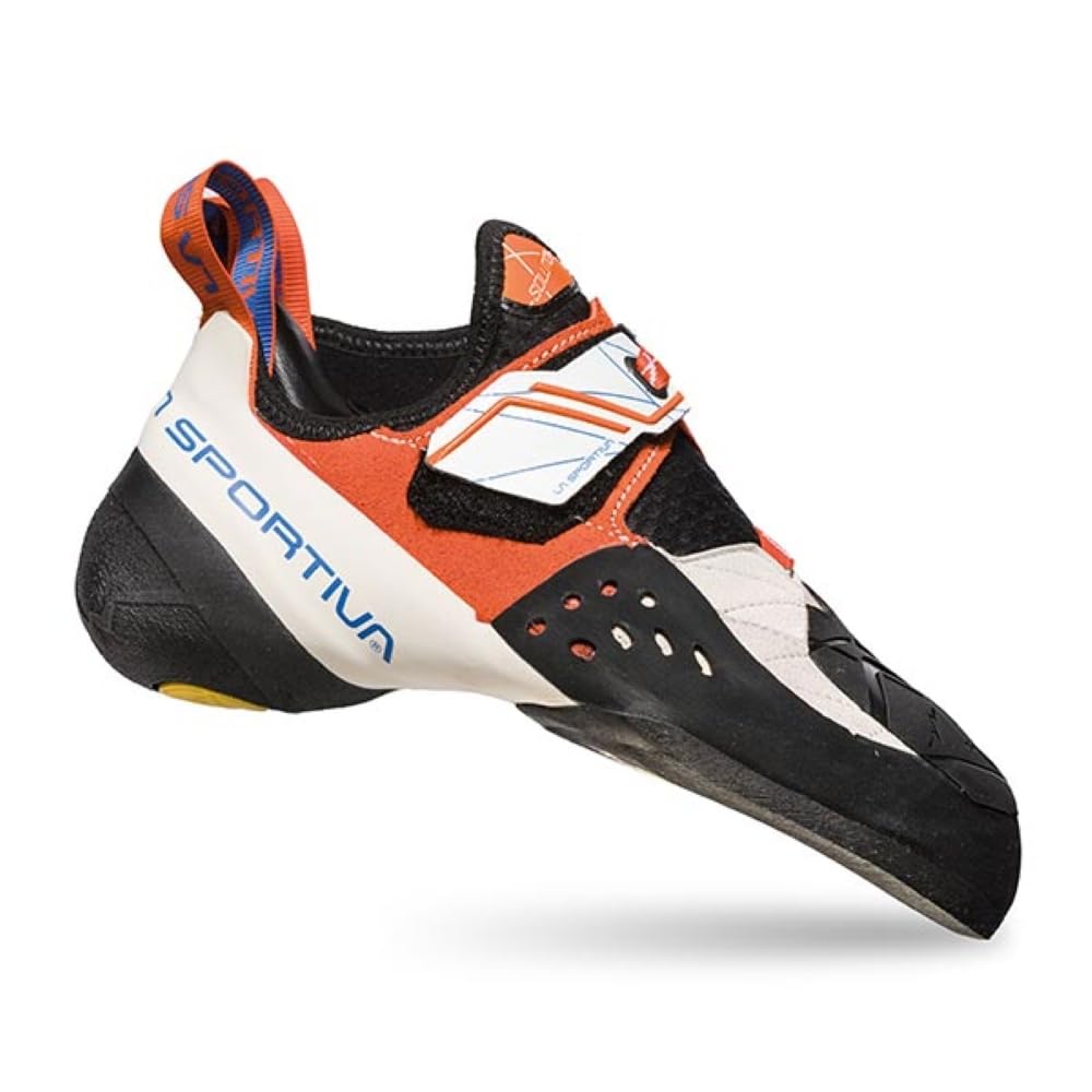 LA SPORTIVA SOLUTION WOMAN Shoes ZFCS014 White x Lily EU35 Size Women's Orange, 1/2 [Used]