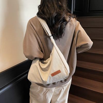 Large Capacity Bag Women's Spring and Summer New Shoulder Messenger Bag Casual Versatile Class Tote Bag