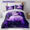 Biancheria da letto con motivo Rhea Ripley, Set piumone Copripiumone Federa Regalo di Compleanno per la Casa (1 * copripiumino + 2 * federa, senza nucleo)