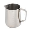 Stainless Steel Measuring Cup Coffee Jug Milk Frothing Pot Espresso Latte Pitcher(1000ml)