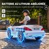 Electric Ride-On Car, 12V, Mercedes-Benz SL500, 3-5 km/h, 2 Motors, Remote, Ages 3-5, White