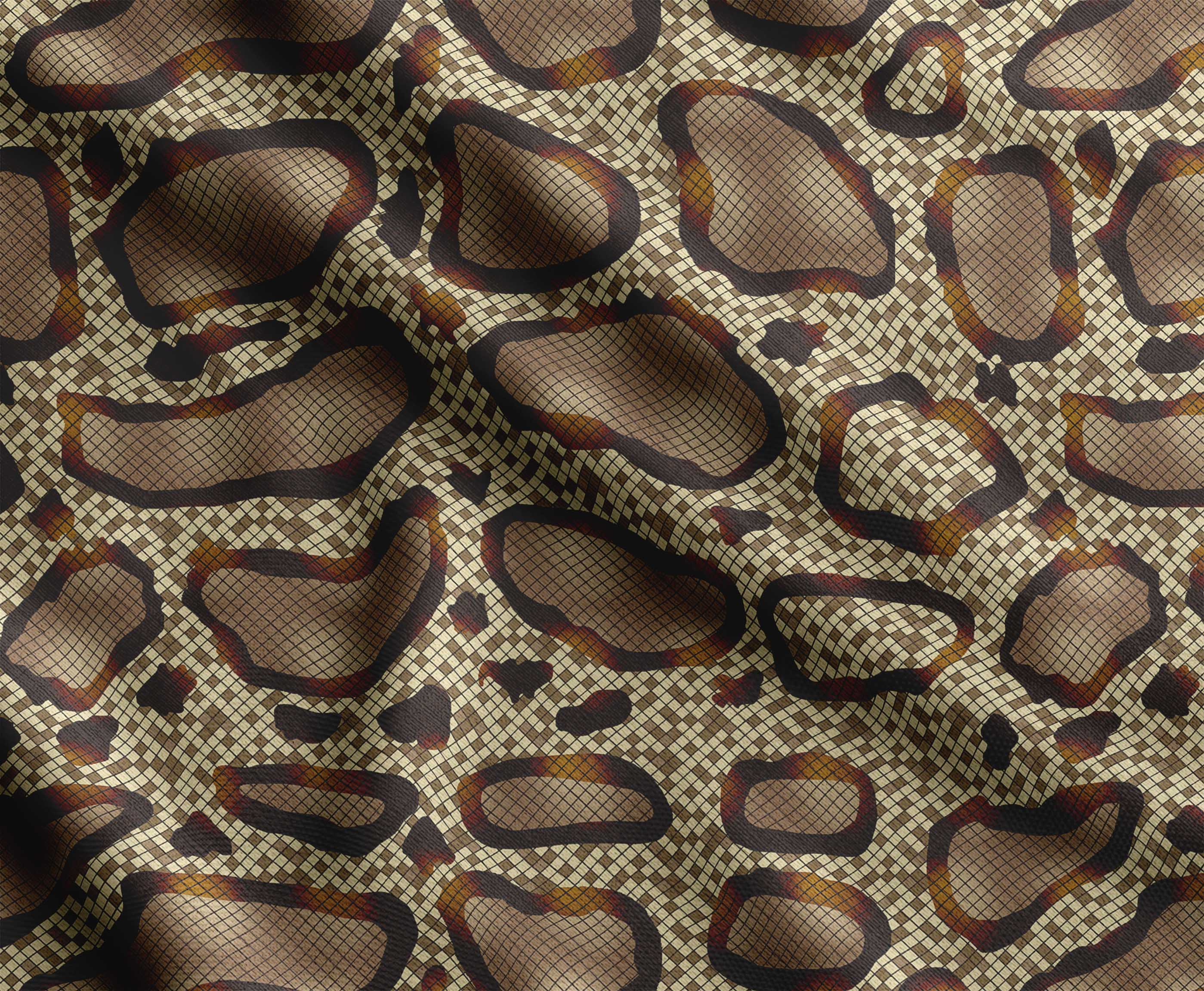 

Принт на шкірі тварини Soimoi, бавовняна тканина для стьобання, що продається у дворі - Шиття з бавовняної тканини середньої ваги шириною 42 дюйми - 42 Inch Wide - Cotton Cambric коричневий