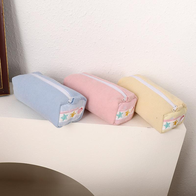 Creative Fabric Pen Storage Bag With Star Pattern For Girls And Students