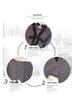 Damen Plus Size Zweiteiliges Set mit unregelmäßiger Jacke und Hose, Herbst/Winter Kollektion