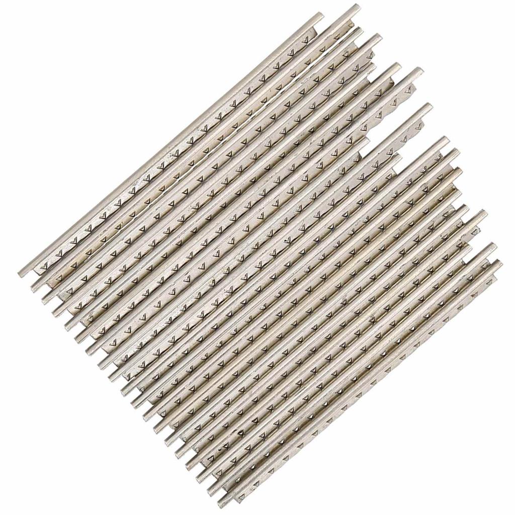 2 Set White Copper Guitar Fret Wires for 19 Frets Classical Guitar Replacement Parts Cupronickel 2.0mm