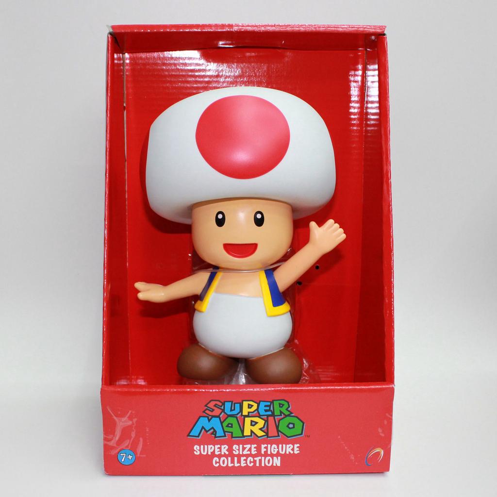 Wysokiej jakości figurki akcji Super Mario Bros 9-calowe z pudełkiem detalicznym