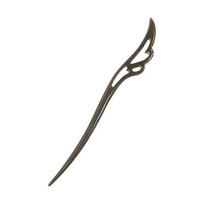 LeafIn Natural Wood Hairpin Ebany Single Hair Stick Simple Wooden Hair Accessory (Senyu) Natural Wood Hairpin Ebany Single Hair Stick Simple Wooden