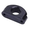 Black 4Pcs Nylon Deck Eye Fairlead Bullseye Line Cable Rope Guide Pulley Fit for Marine Boat Yacht Kayak Canoe
