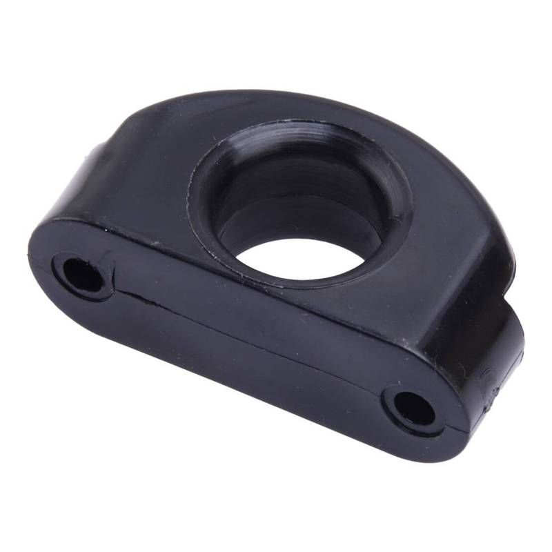 Black 4Pcs Nylon Deck Eye Fairlead Bullseye Line Cable Rope Guide Pulley Fit for Marine Boat Yacht Kayak Canoe