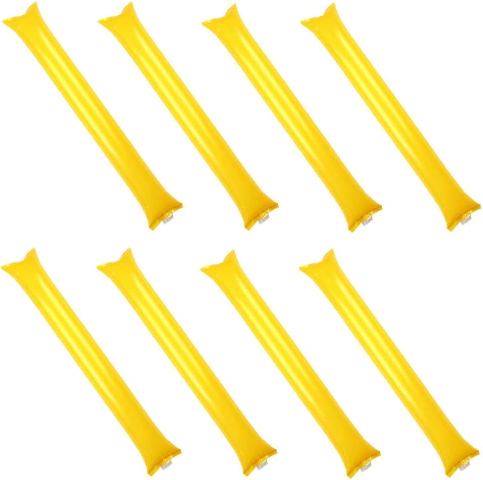 24 Colorful Inflatable Rods Stadium Noise Maker Refueling Rods Demonstration Balloon Inflatable Party Sports Refueling