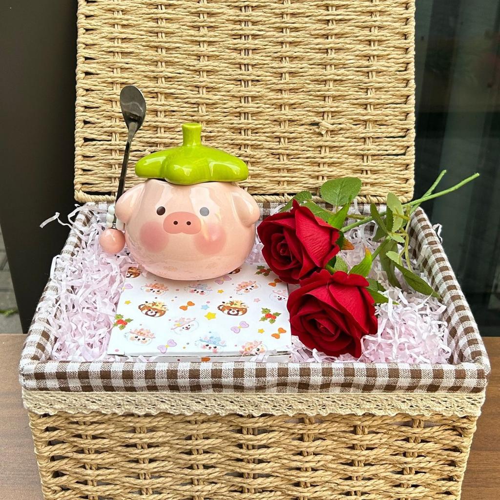 Christmas Gift for Girls Christmas Cup Small Gift for Best Friend Girlfriend Practical Water Cup Creative Gift Box Mug