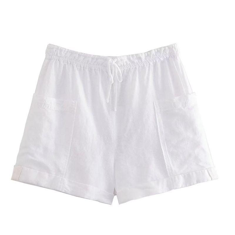 Women's Kaslead Fashion-Style Linen Shorts
