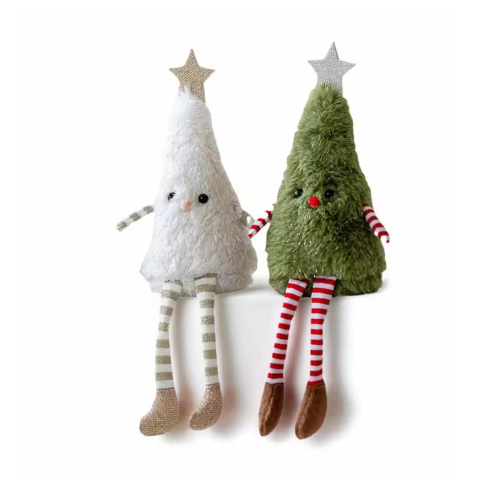 Decorações de Natal Fofa Boneca Árvore de Natal de Pelúcia Boneca de Festa Doméstica Decoração Bom Presente Decoração Legal Para Crianças