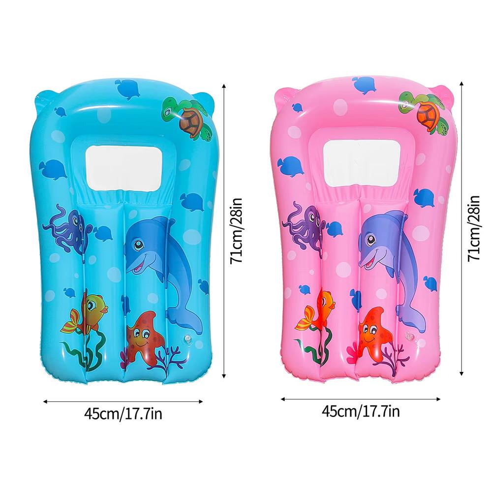 Inflatable Surfboard for Kids Thick PVC Beach Toy Summer Water Play