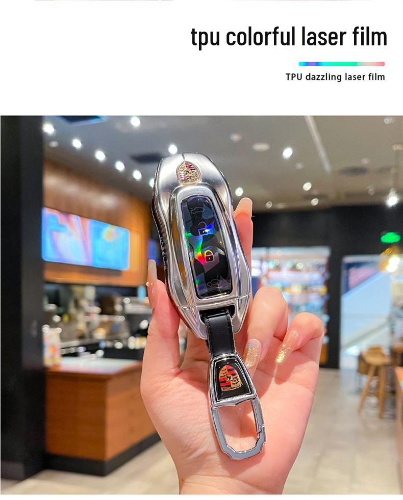 Porsche 24/25 Macan EV Turbo Kovový kryt klíče